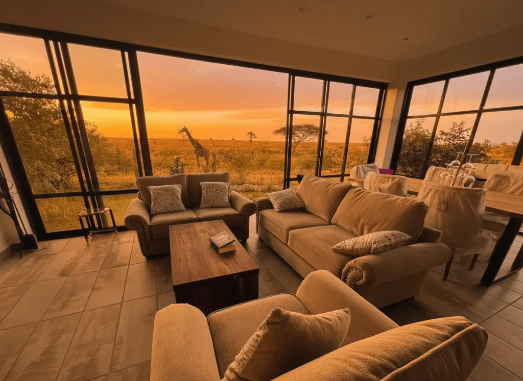 Chris’ at the Park giraffe view